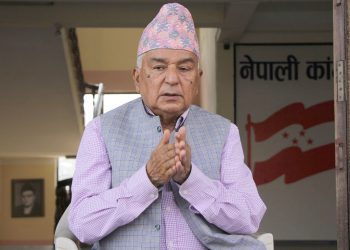 संविधान र लोकतन्त्रमाथि राष्ट्रपति र प्रधानमन्त्रीले जालसाजी गरेः रामचन्द्र पौडेल