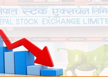 शेयर बजारमा नयाँ रेकर्ड : नेप्से परिसूचकमा गिरावट आएपनि अहिले सम्मकै धेरै कारोबार