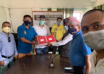 मेची प्रादेशिक अस्पताल भद्रपुरलाई लाखौंको कीट प्रदान