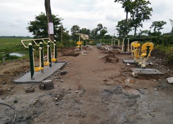पार्क निर्माण कार्य तीव्र