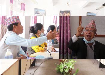 ओली र नेपाल पक्षका सांसदबीच बैठकमै भनाभन