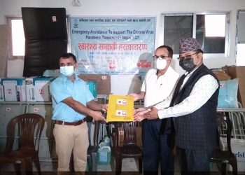 कारितास नेपालले मेची अस्पताललाई दियो अत्यावश्यक स्वास्थ्य सामग्री