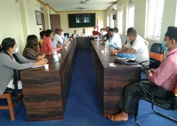 कोभिड १९ विरुद्घको खोप अभियानलाई व्यस्थित बनाउन मेचीनगरको आग्रह