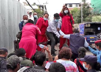 प्रदर्शनमा उत्रिएका शिक्षकहरु बालुवाटारबाट पक्राउ
