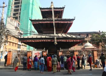 आज दशैंको महाअस्टमी, महागौरीको पूजा आराधना गरिँदै