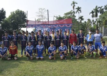 मेचीनगर स्तरीय अन्तर विद्यालय फुटबल प्रतियोगिता शुरु