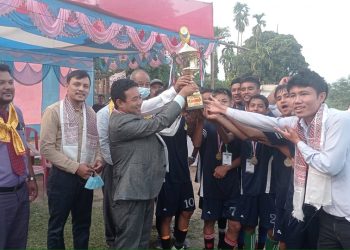 मेचीनगर स्तरीय अन्तर विद्यालय फुटबलको उपाधि ओसियनिक निर्वाणालाई