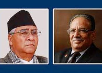 प्रचण्ड भेट्न प्रधानमन्त्री देउवा खुमलटारमा