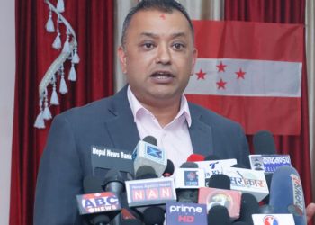 ओलीलाई गगन थापाको जवाफ : मुखमा अँगार भएको व्यक्तिले ओकल्ने कालै हो
