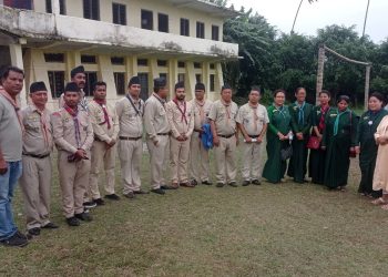 नेपाल स्काउटको ३५५ औं पिटिसि तथा ४८६ औं विटिसि तालिमको बुद्धशान्तिमा उद्घाटन