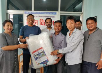 भद्रपुरमा ६६ जना युवा कृषकलाई टनेल वितरण