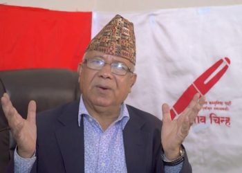 २०७४ सालमा एमालेले जितेका स्थानीय तहमा हाम्राे हक लाग्छ : माधव नेपाल