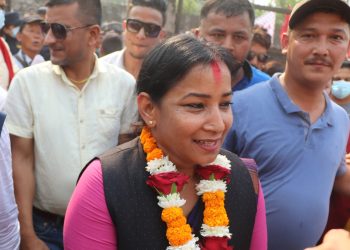 भरतपुर महानगरमा रेणु दाहालले लिइन् अग्रता