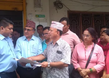 बिजुली नियमित नभएको भन्दै एमालेद्वारा प्राधिकरण घेराउ