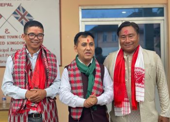 नेपाली काँग्रेसका महामन्त्री विश्वप्रकाश शर्माद्वारा झापा क्षेत्र नम्बर १ मा उम्मेद्वारी दर्ता