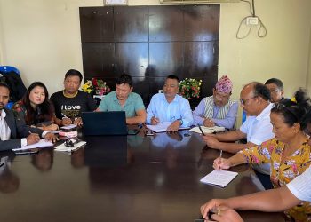 नेपाल आदिवासी जनजाती महासंघ झापाले झापाका पाँच वटै निर्वाचन क्षेत्रका उम्मेद्वारसँग अन्तरक्रिया गर्ने