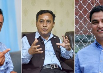अध्यादेश प्रकारणमा काँग्रेसका तीन युवा नेता गगन, विश्वप्रकाश र प्रदीप एक ठाउँ