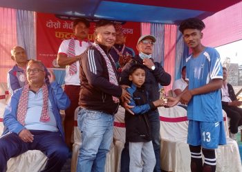 अन्तर मा.वि. फूटबलको पहिलो दिन काँकरभिट्टा मा.वि. र इष्ट होराइजन मा.वि. विजयी