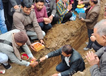 रुपन्देहीको तिलोत्तमामा ट्राम रेलको शिलान्यास