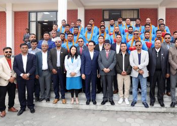 प्रधानमन्त्रीद्वारा नेपाली क्रिकेट टीमलाई सम्मान : प्रतिखेलाडी ३ लाख दिने घोषणा