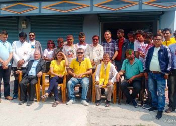 प्रेस क्लब मेचीनगरले मनायो होली