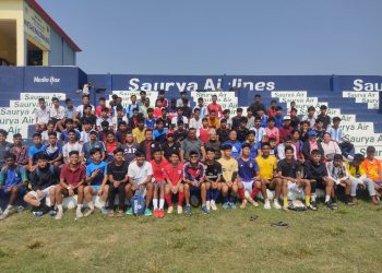 मेची रंगशालामा १९ वर्षमुनिका फुटबल खेलाडी छनोटका खेल सम्पन्न