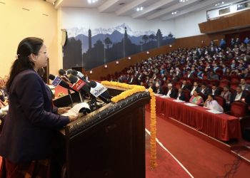 जनतालाई आशावादी बनाउने समाचारलाई प्राथमिकता दिन सञ्चारमन्त्री शर्माको आग्रह