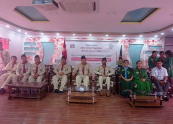 स्काउट दिवसको अवसरमा प्रदेश स्काउट कार्यालयद्वारा पदक वितरण