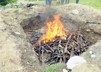प्रहरीले नष्ट गर्‍यो ८ हजार ८९६ थान हतियार (तस्बिरसहित)