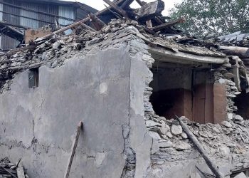 बझाङ भूकम्प अपडेट : एक जनाको मृत्यु, १३५ घर भत्किए