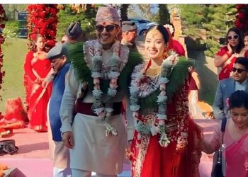 पूर्व मिस नेपाल शृङ्खलाले गरिन्  युवा उद्यमी सम्भव सिरोहियासँग बिहे