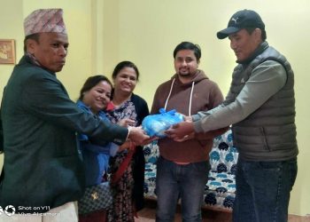 मेचीनगरमा सुत्केरी पोषण वितरण शुरु, पहिलो दिन ८ जनालाई प्रदान