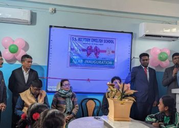 प्रविधिमैत्री शिक्षामा जोड दिन एसएस निकेतनमा इ – ल्याब सञ्चालन