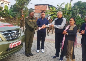 नगर प्रहरीलाई सवारी साधन प्रदान