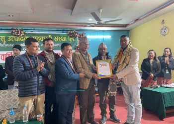 खेलाडीदेखि ज्येष्ठ सदस्यसम्मलाई एउटै मञ्चमा सम्मान : मेची मासु उत्पादक सहकारी संस्थाको नाफा १३ लाख रुपैयाँ