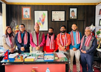 प्रेस क्लब मेचीनगरका नयाँ कार्यसमितिलाई मेचीनगरद्वारा सम्मान