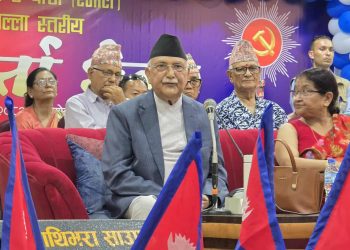 ‘एमाले पार्टी नेताले होइन् कार्यकर्ताले बचाएका हुन् ’ : अध्यक्ष ओली