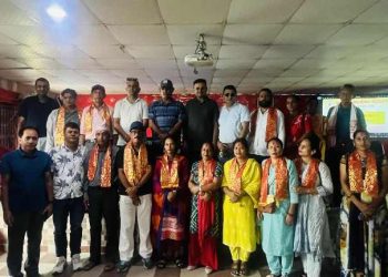 धुलाबारी माध्यमिक विद्यालयको शिक्षक अभिभावक संघ अध्यक्षमा लेखनाथ शर्मा पराजुली पुनः चयन