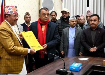 नेपाली कांग्रेसको गगन–विश्व समूहलाई निर्वाचन आयोगको मान्यता