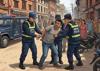 निर्वाचन बहिष्कारको प्रयास: चितवनमा ‘नेकपा बहुमत’का जिल्ला सेक्रेटरीसहित दुईजना पक्राउ