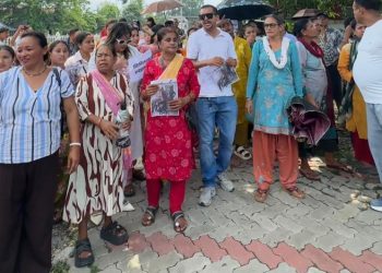 मौसमीलाई न्याय माग्दै प्रदर्शन