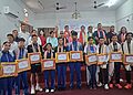 खेलाडीलाई नगदसहित सम्मान, भेषराज भण्डारीको समितिको विदाई