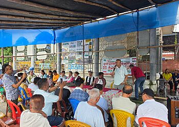 आज वीपी जयन्ती, मेचीनगर वीपी पुष्पलाल बाटिकास्थित शालिकमा माल्यार्पण