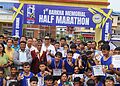 बर्खा स्मृति हाफ म्याराथन प्रतियोगिताको उपाधि बैतडीका नरेन्द्रसिंहलाई