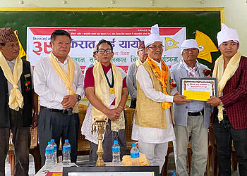 पत्रकार राजन सम्मानित