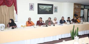 पशुबलि प्रथाविरुद्ध आयोजित अन्तरसंवाद कार्यक्रमका सहभागीहरू