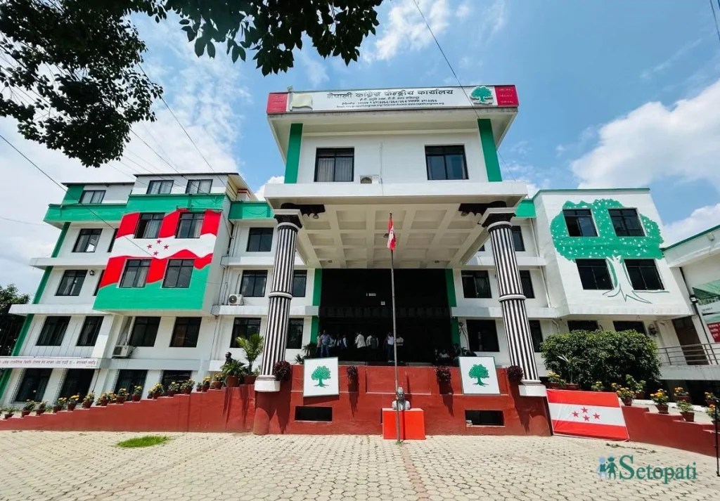 नेपाली कांग्रेसका सभापति गगन थापा