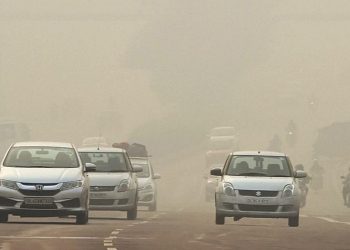 दिल्लीमा सवारीसाधनको चाप र वायु प्रदूषण नियन्त्रणसम्बन्धी तस्बिर