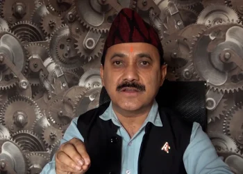 नेपाली कांग्रेसका वरिष्ठ उपसभापति विश्वप्रकाश शर्मा