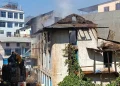 अर्घाखाँचीको सन्धिखर्कमा आगलागी भएको क्षेत्र